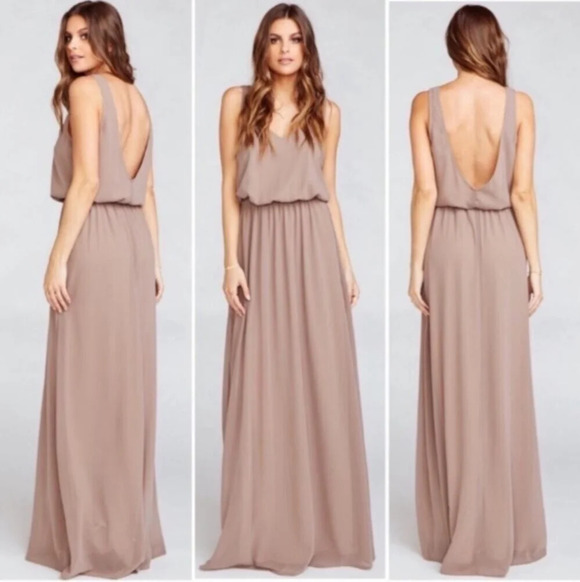 Show Me Your MuMu Dresses & Skirts - NWT Show Me Your Mumu Kendall dune maxi dress
